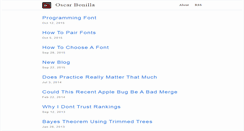 Desktop Screenshot of oscarbonilla.com